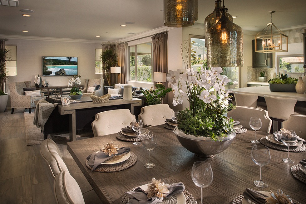 Westerly model homes in San Marcos, CA, at Rancho Tesoro, shot for California West Communities in San Diego.